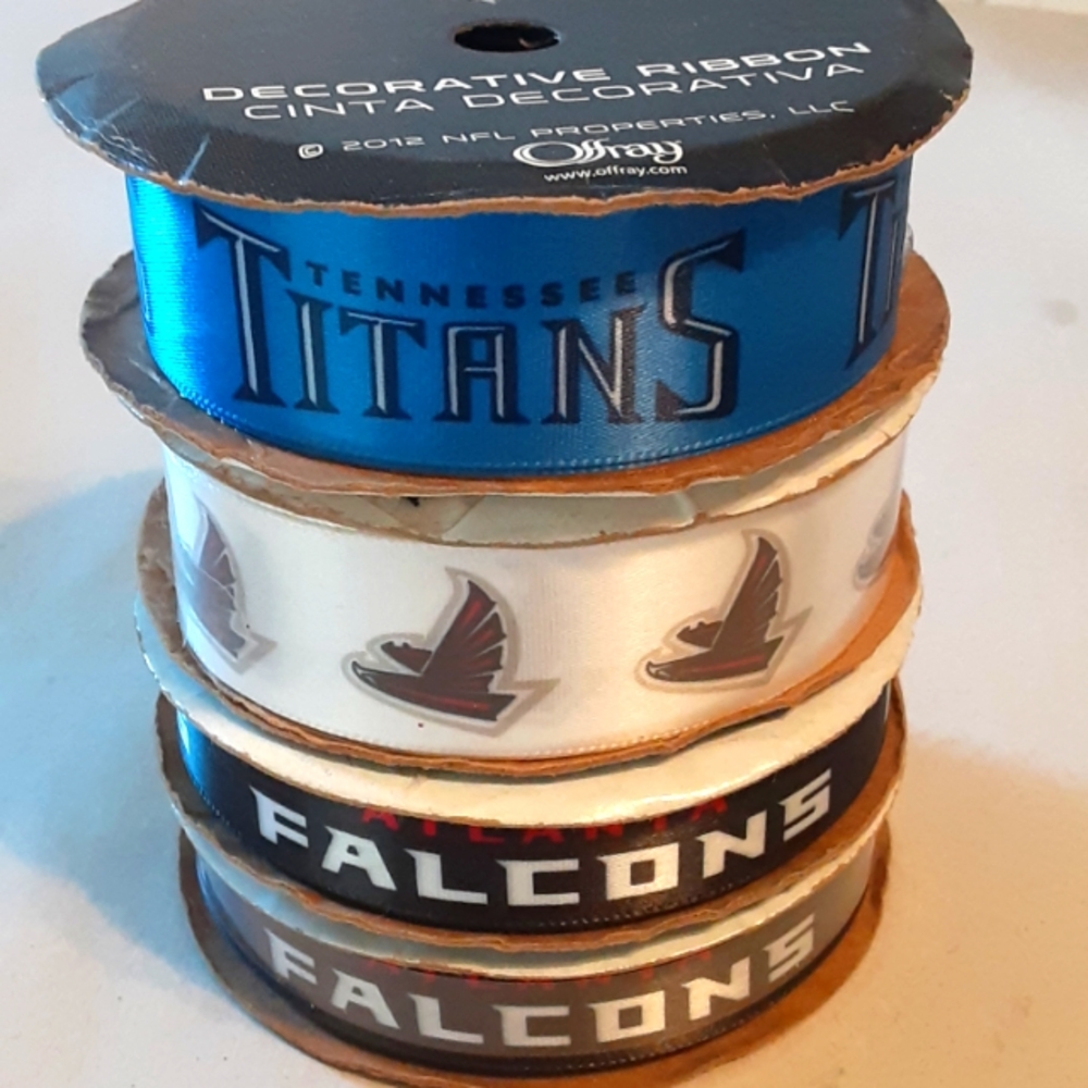 Sports Ribbon -Football-Titans, Falcons
